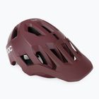 Casco da bici POC Kortal rosso granata opaco