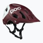 Casco MTB POC Tectal Race MIPS rosso granata/bianco idrogeno opaco