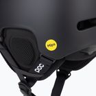 Casco da sci POC Fornix MIPS nero uranio opaco