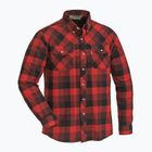 Camicia da uomo Pinewood Lumbo red/black