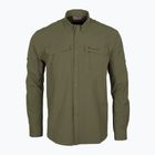 Camicia Pinewood Everyday Travel verde da uomo