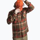 Camicia da uomo Pinewood Cornwall d.verde/d.rame