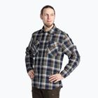 Camicia Pinewood da uomo Härjedalen verde/navy