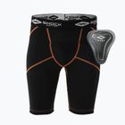 Pantaloncini compressivi con protezione del bacino Shock Doctor black