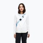 Felpa da trekking donna Peak Performance Light Zip Hood off white