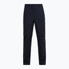 Pantaloni da trekking Peak Performance Iconiq Zip da uomo, nero