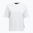 Maglietta Peak Performance da donna in cotone pesante bianco sporco