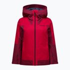 Giacca da sci donna Perak Performance Rider Tech Insulated vertical zenith/tech burgundy