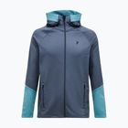 Felpa da uomo Peak Performance Rider Essentials Zip Hood Mountain Mist/Deluded Vision