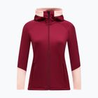 Felpa donna Peak Performance Rider Essentials Zip Hood Vertical Zenith/Peach Fuzz