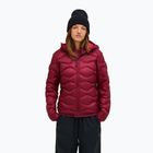 Piumino donna Peak Performance Helium Down Hood vertical zenith/tech burgundy