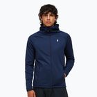 Felpa uomo Peak Performance Rider Essentials Zip Hood blue shadow/blue shadow