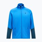 Felpa da uomo Peak Performance Rider Essentials Zip Jacket Azure Ascent/Mountain Lake