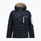 Piumino uomo Peak Performance Helium Utility Down Hood black/sand fog