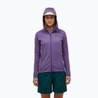 Felpa da trekking donna Peak Performance Light Zip Hood montana grape