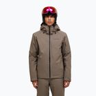 Giacca da sci da uomo Peak Performance Maroon Insulated terrain tan