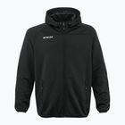 Felpa CCM Locker Room Full Zip SR da uomo, nero