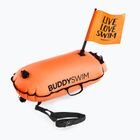 BuddySwim Sacco a secco con bandiera 28 l boa di assicurazione arancione