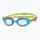 Occhialini da nuoto Zoggs Little Sonic Air per bambini blu/arancione/verde/azzurro