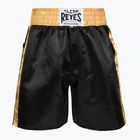 Pantaloncini da boxe in raso da uomo Cleto Reyes nero/oro