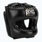 Casco da pugilato Cleto Reyes con visiera a punta in nylon nero