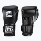 Guantoni da boxe Cleto Reyes Velcro Sparring black silver