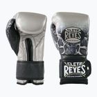 Guanti da boxe Cleto Reyes Velcro Sparring argento/nero