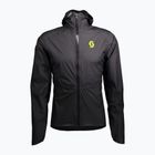 Giacca da corsa uomo SCOTT RC Run Waterproof nero/giallo