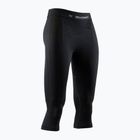 Leggings termici da donna X-Bionic Energy Accumulator 4.0 Pants 3/4 nero opale / bianco artico
