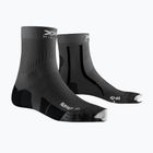X-Socks Run Fast 4.0 calzini da corsa nero opale/bianco artico