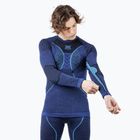 Maglia termica da uomo X-Bionic Merino dark ocean/sky blue