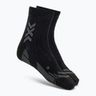 Calzini X-Socks Hike Perform Natural Ankle anthracite/turquoise