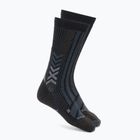 Calze da uomo X-Socks Trekking Perform Merino Crew black/charcoal