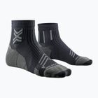 Calzini da corsa X-Socks Run Expert Ankle da uomo, nero/carbone