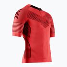 Maglia da corsa X-Bionic Twyce Race SS rosso/nera da uomo