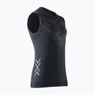 Maglietta da corsa uomo X-Bionic Twyce Run Singlet nera/charcoal