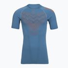 Maglietta da corsa da uomo X-Bionic Twyce Run blue/white