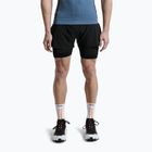 Pantaloncini da corsa X-Bionic Twyce Race 2in1 da uomo, nero/carbone