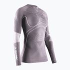 Maglia donna termoattiva a maniche lunghe X-Bionic Energy Accumulator 4.0 lavanda polverosa/bianco artico