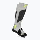 Calze da sci X-Socks Ski Discover Otc rhino grey/canary