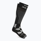 Calze da snowboard X-Socks Snowboard Discover Otc x nero/grigio chiaro