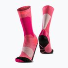 Calzini da sci per bambini X-Socks Ski Discover Otc rosa chiaro/sabbia chiaro