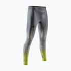 Pantaloni termici da uomo X-Bionic Invent Fx rhino grey/light grey/canary