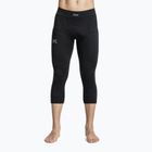 Pantaloni termici da uomo X-Bionic Symbio Merino 3/4 black