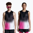 X-Bionic Corefusion Run Canottiera dot fade/rosa/bianco