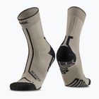 Calzini X-Socks Trailrun Terraskin Expert Crew sand/dark sand