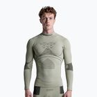 Felpa termica uomo X-Bionic Accumulator 4.0  tea grey/black