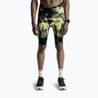 Pantaloncini da corsa uomo X-Bionic Efektor Tights tie dye electric energy