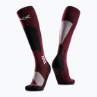 Calze da sci X-Socks Ski Discover Merino Otc oxide red