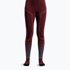 Pantaloni termici da donna X-Bionic Invent Graphics oxide red/x black